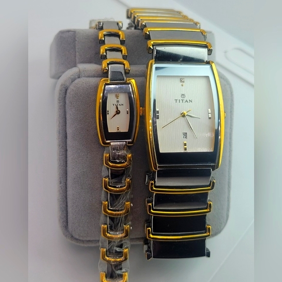 TITAN watches His and Her's matching - Picture 2 of 16
